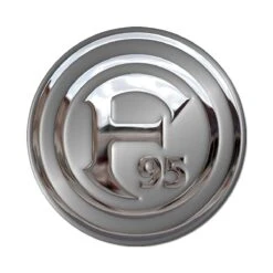 Fortuna Düsseldorf F95 3D-Chromaufkleber "Logo"