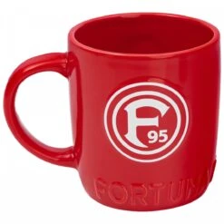 Fortuna Düsseldorf Jumbotasse "Logo" Rot