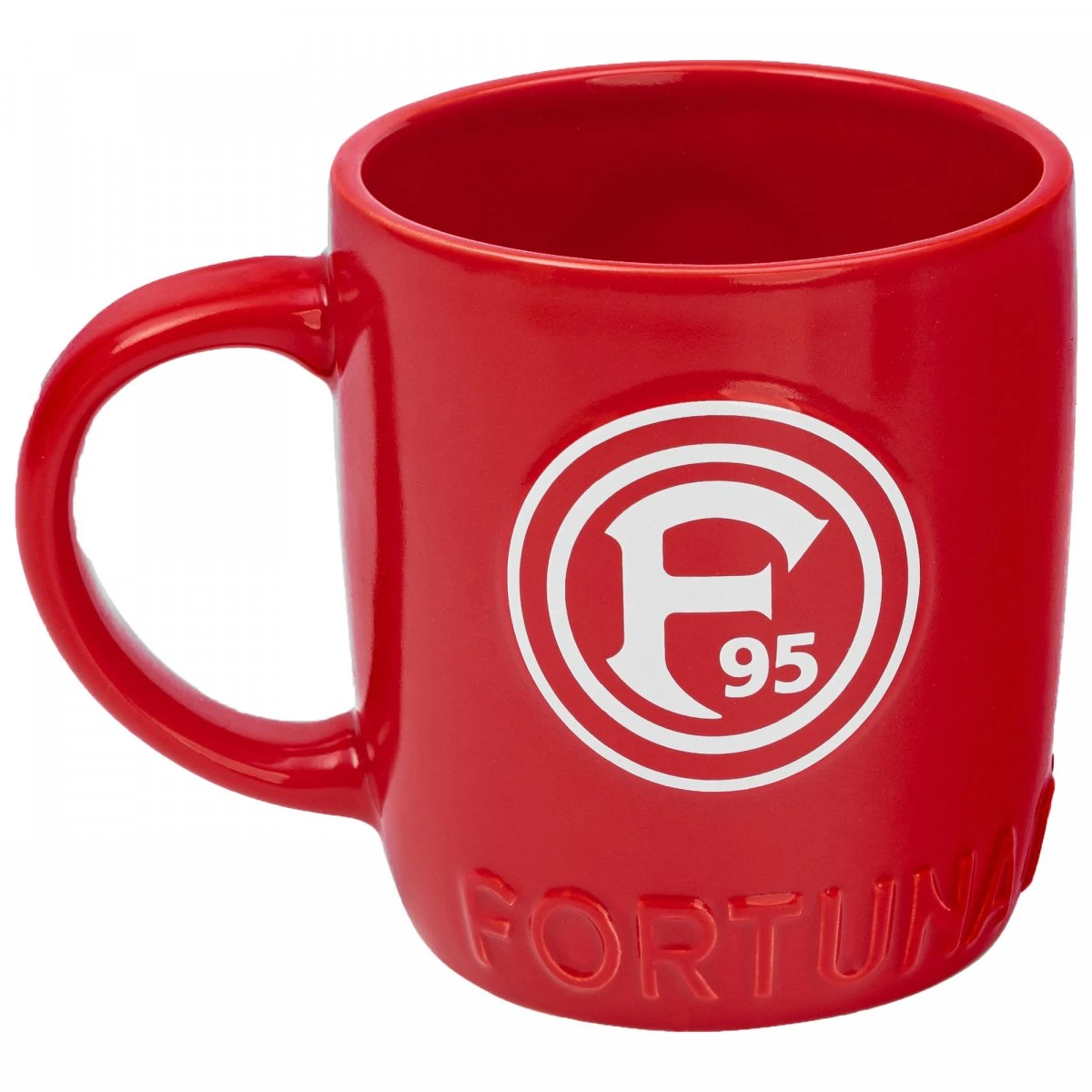 Fortuna Düsseldorf Jumbotasse "Logo" Rot 1 Fortuna Düsseldorf Jumbotasse "Logo" Rot