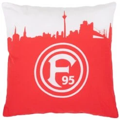 Fortuna Düsseldorf Kissen "Stockum" Glow-in-the-dark Logo