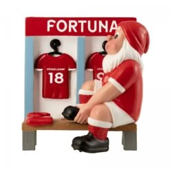 Fortuna Düsseldorf Mini-Gartenzwerg "Kabine"