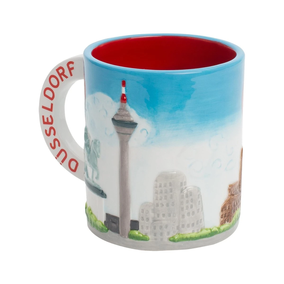 Fortuna Düsseldorf Relieftasse Wahrzeichen 2 Fortuna Düsseldorf Relieftasse Wahrzeichen – Bild 2