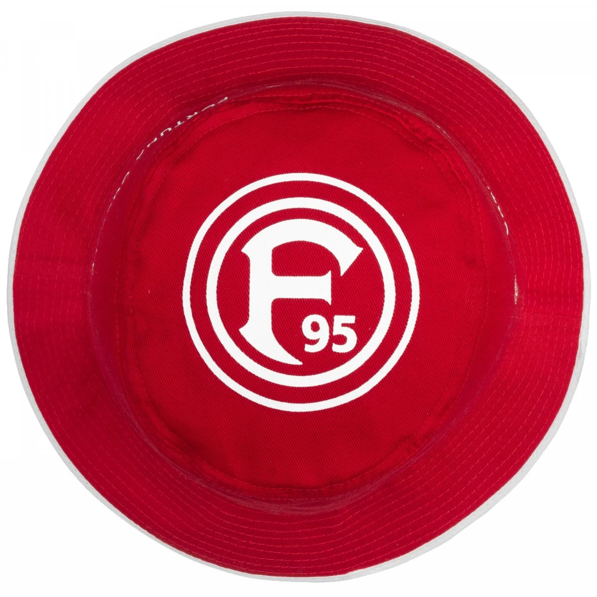 Fortuna Düsseldorf Sonnenhut "F95" Rot 2 Fortuna Düsseldorf Sonnenhut "F95" Rot – Bild 2