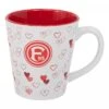 Fortuna Düsseldorf Tasse "Herz"
