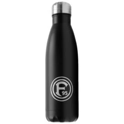 Fortuna Düsseldorf Thermotrinkflasche Schwarz