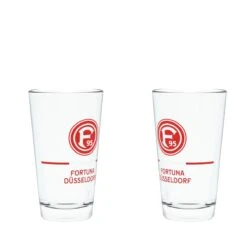 Fortuna Düsseldorf Wasserglas 2-er Set