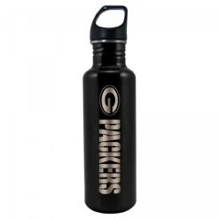 Green Bay Packers Steel Wasserflasche 750ml Schwarz