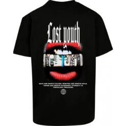 Lost Youth Herren T-Shirt Dollar Black