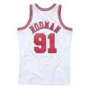 Mitchell & Ness HWC Swingman Jersey Chicago Bulls 1997-98 Dennis Rodman White