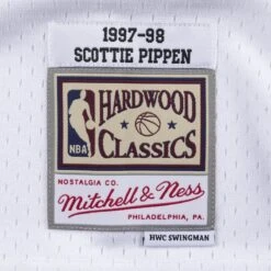 Mitchell & Ness HWC Swingman Jersey Chicago Bulls Home 1997-98 Scottie Pippen White -Sportausrüstung mitchell ness hwc swingman jersey chicago bulls home 1997 98 scottie pippen white3