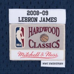 Mitchell & Ness HWC Swingman Jersey Cleveland Cavaliers Alternate 2008-09 Lebron James Navy -Sportausrüstung mitchell ness hwc swingman jersey cleveland cavaliers alternate 2008 09 lebron james navy3
