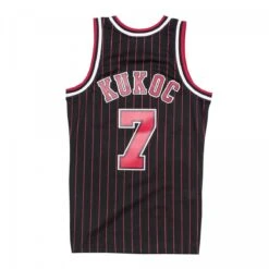 Mitchell & Ness HWC Swingman Jersey Toni Kukoc Chicago Bulls 1995-96 Jersey Black