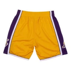 Mitchell & Ness HWC Swingman Shorts Los Angeles Lakers 2009-10 Yellow -Sportausrüstung mitchell ness hwc swingman shorts los angeles lakers 2009 10 yellow3