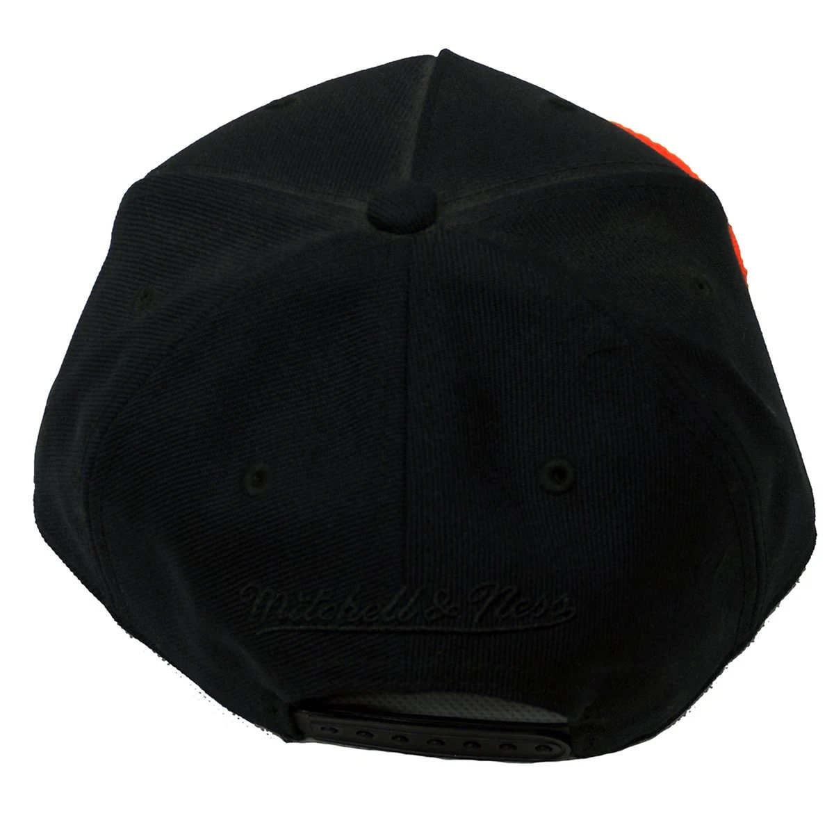 Mitchell & Ness NBA New York Knicks Snapback Black Orange 2 Mitchell & Ness NBA New York Knicks Snapback Black Orange – Bild 2