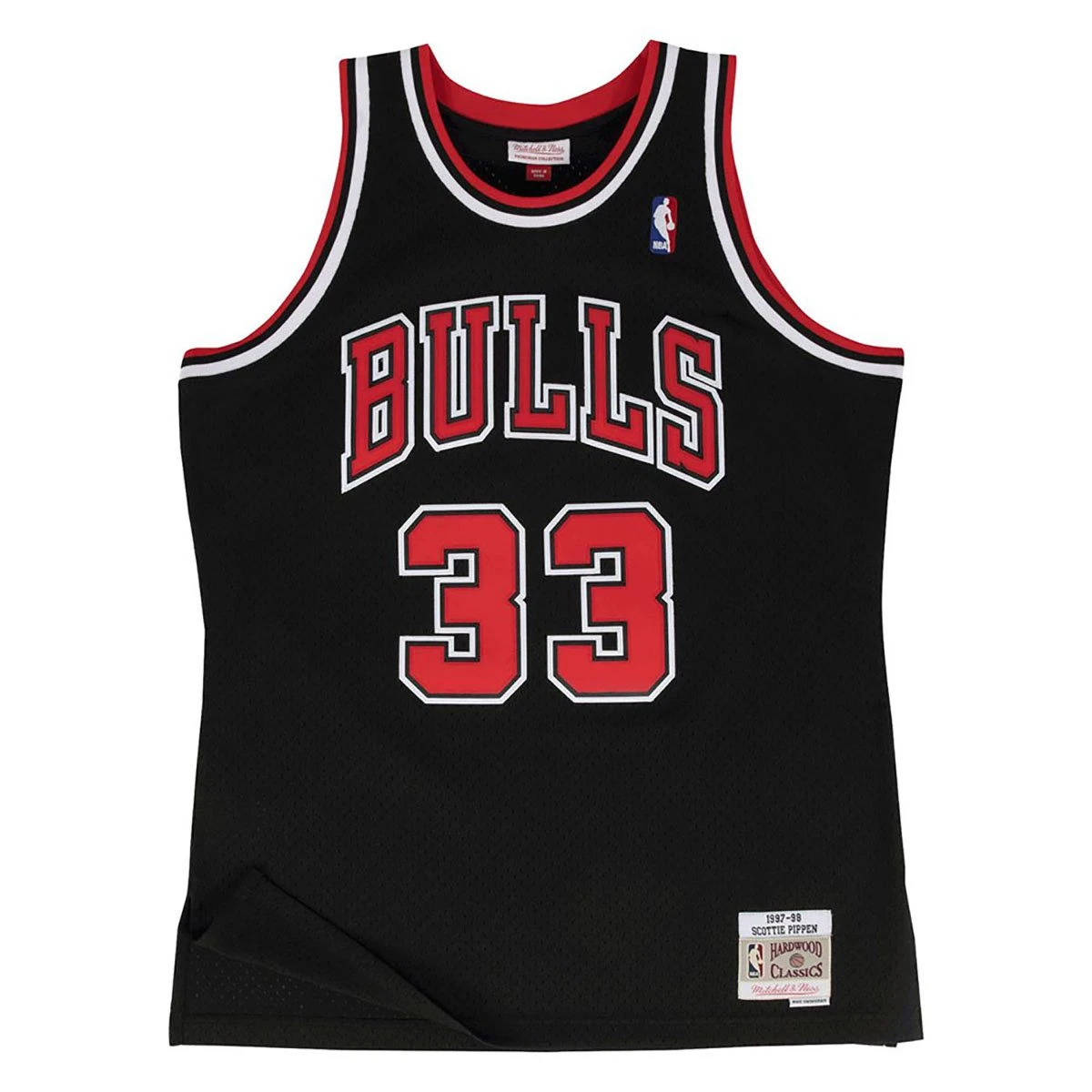 Mitchell & Ness NBA Swingman Jersey Chicago Bulls Alternate 1997-98 Scottie Pippen Black 2 Mitchell & Ness NBA Swingman Jersey Chicago Bulls Alternate 1997-98 Scottie Pippen Black – Bild 2