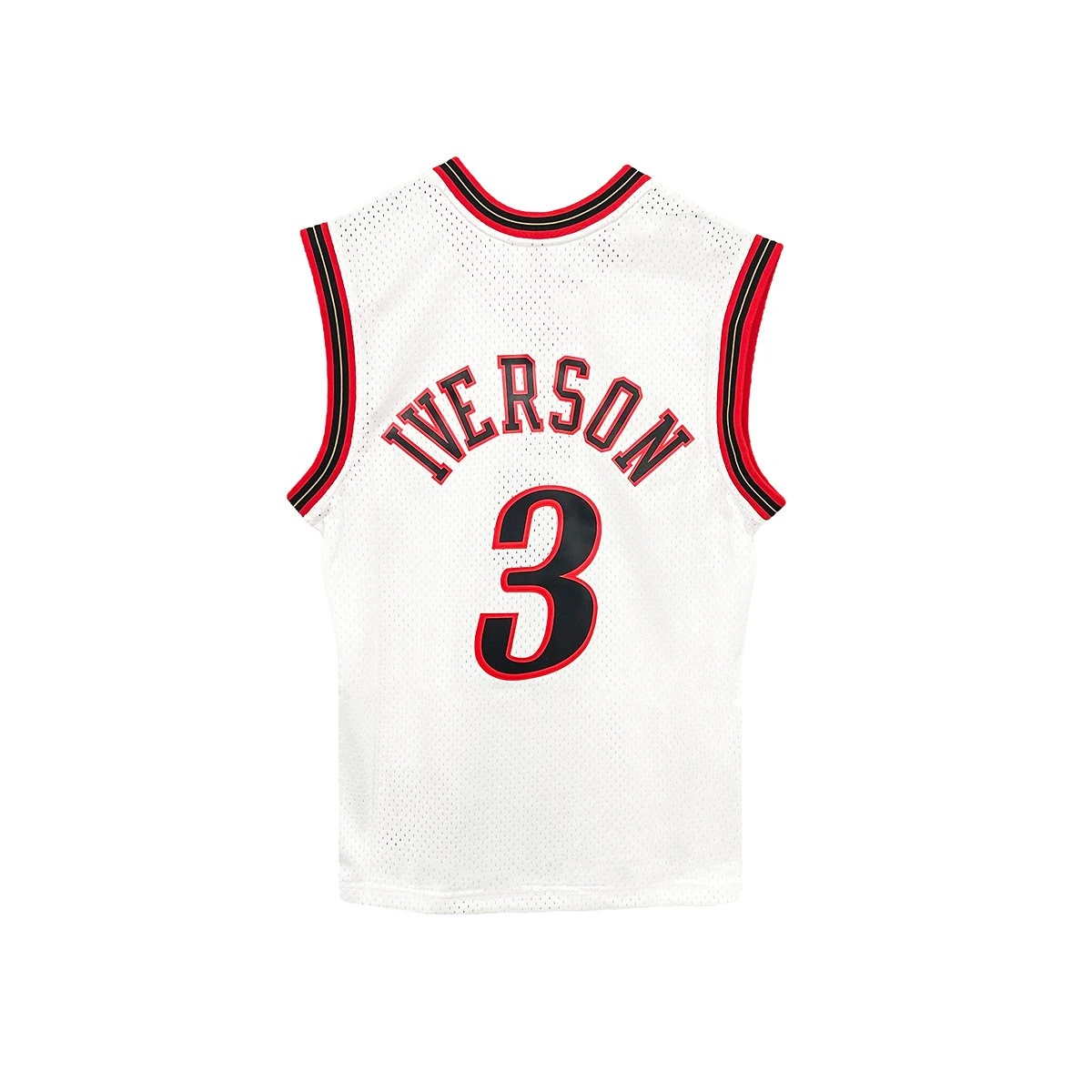 Mitchell & Ness NBA Swingman Jersey Philadelphia 76ers 2000-01 Allen Iverson White 2 Mitchell & Ness NBA Swingman Jersey Philadelphia 76ers 2000-01 Allen Iverson White – Bild 2