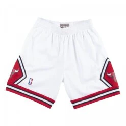 Mitchell & Ness Road 97-98 Swingman Shorts Chicago Bulls White/red