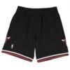 Mitchell & Ness Road Alternate 97-98 Swingman Shorts Chicago Bulls Black/red