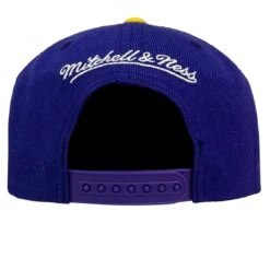 Mitchell & Ness Snapback NBA 87/88 Back To Back Champs Los Angeles Lakers Purple/yellow -Sportausrüstung mitchell ness snapback nba 87 88 back to back champs los angeles lakers purple yellow3