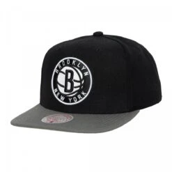 Mitchell & Ness Snapback NBA Team 2 Tone 2.0 Brooklyn Nets Black/grey