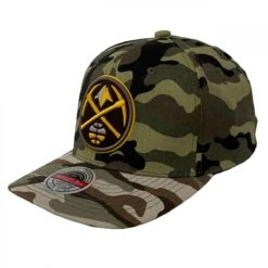 Mitchell & Ness Snapback NBA Woodland Desert Red Line Denver Nuggets Camo Woodland