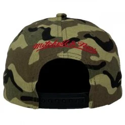 Mitchell & Ness Snapback NBA Woodland Desert Red Line Houston Rockets Camo Woodland -Sportausrüstung mitchell ness snapback nba woodland desert red line houston rockets camo woodland4