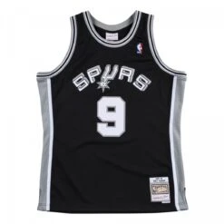 Mitchell & Ness Swingman Jersey San Antonio Spurs 2000-01 Tony Parker Black