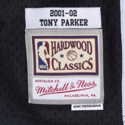 Mitchell & Ness Swingman Jersey San Antonio Spurs 2000-01 Tony Parker Black -Sportausrüstung mitchell ness swingman jersey san antonio spurs 2000 01 tony parker black3