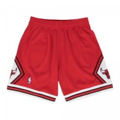 Mitchell & Ness Swingman Shorts Chicago Bulls Road 1997-98 Red