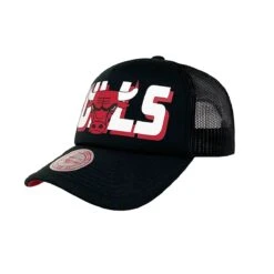 Mitchell & Ness Trucker Snapback NBA Billboard Chicago Bulls Black