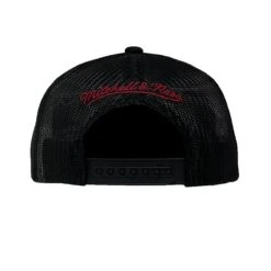 Mitchell & Ness Trucker Snapback NBA Billboard Chicago Bulls Black -Sportausrüstung mitchell ness trucker snapback nba billboard chicago bulls black4