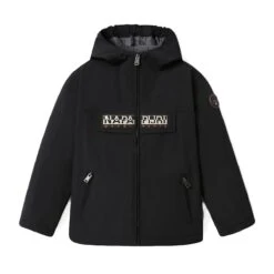 Napapijri Kinderjacke Rainforest Open Black