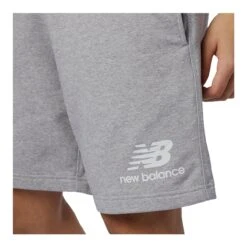 New Balance Essentials Stacked Logo Sweatshort Athletic Grey 8 New Balance Essentials Stacked Logo Sweatshort Athletic Grey -Sportausrüstung new balance essentials stacked logo sweatshort athletic grey3