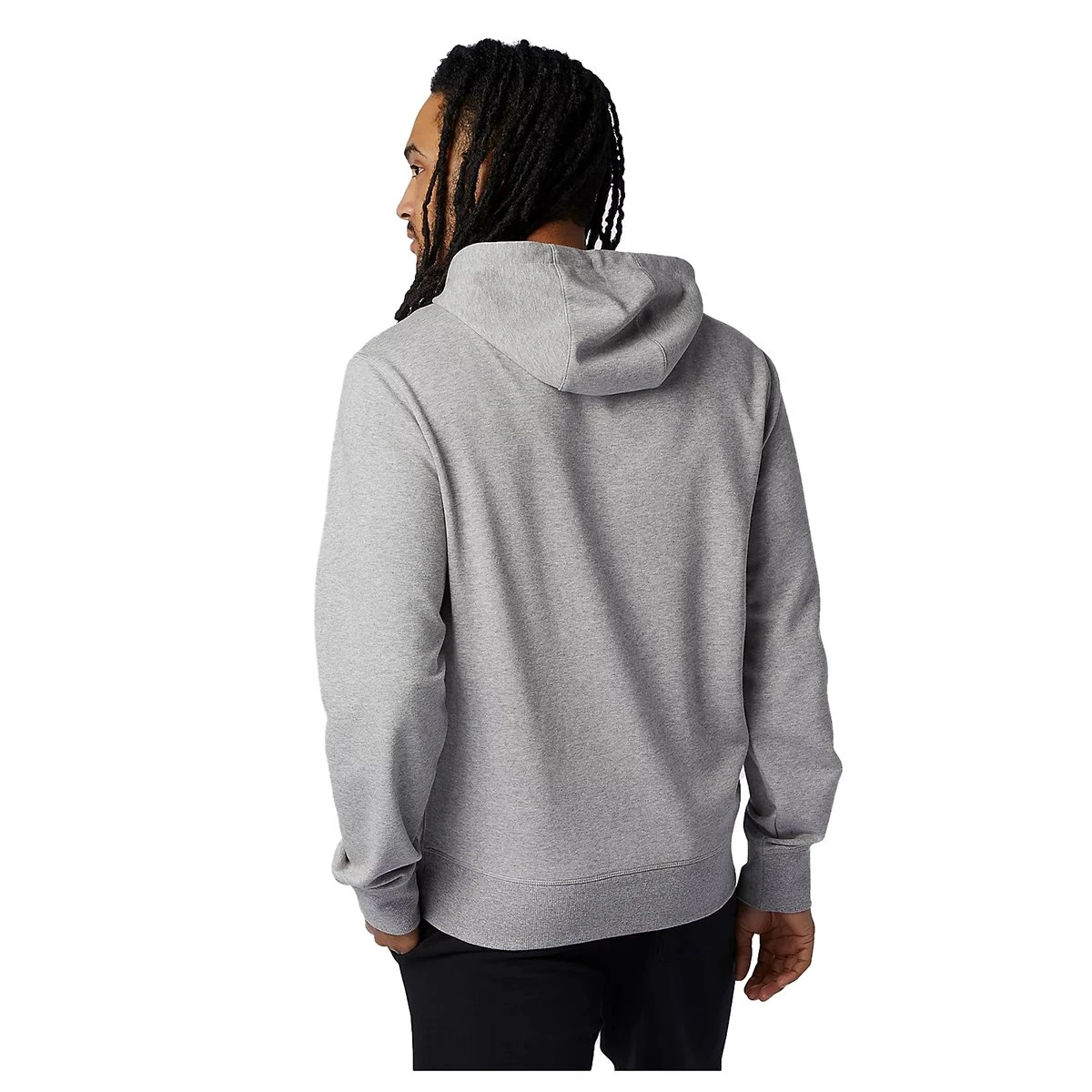 New Balance Herren Hoodie Essentials Stacked Logo Athletic Grey 3 New Balance Herren Hoodie Essentials Stacked Logo Athletic Grey – Bild 3
