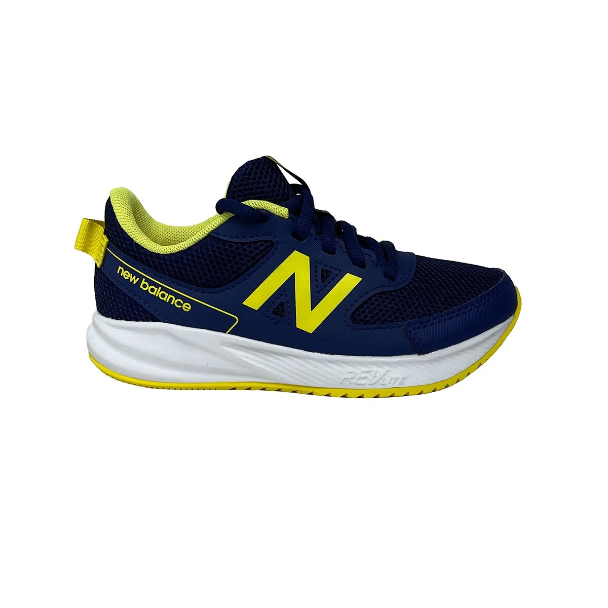 New Balance Kinder Sneaker Fresh Foam Dark Blue/volt Yellow 2 New Balance Kinder Sneaker Fresh Foam Dark Blue/volt Yellow – Bild 2