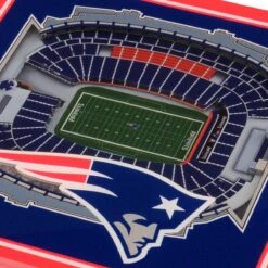 Sportausrüstung -Sportausrüstung new england patriots 3dstadiumview untersetzer 2er2