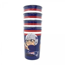 New England Patriots Party Becher (4er-Set) 650ml