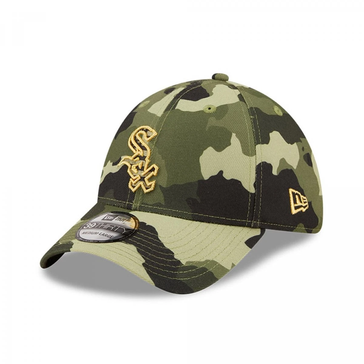 New Era 39THIRTY Cap Chicago White Sox MLB22 Green Camo 2 New Era 39THIRTY Cap Chicago White Sox MLB22 Green Camo – Bild 2