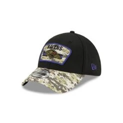 New Era 39THIRTY Cap Salute To Service 3930 Baltimore Ravens Black