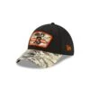 New Era 39THIRTY Cap Salute To Service 3930 Chicago Bears Black