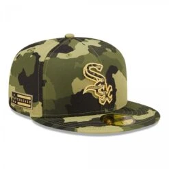 New Era 59FIFTY Cap Chicago White Sox MLB22 Green Camo