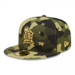 New Era 59FIFTY Cap Detroit Tigers MLB22 Green Camo -Sportausrüstung new era 59fifty cap detroit tigers mlb22 green camo3