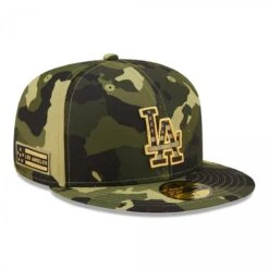 New Era 59FIFTY Cap Los Angeles Dodgers MLB22 Green Camo
