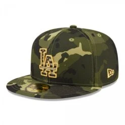 New Era 59FIFTY Cap Los Angeles Dodgers MLB22 Green Camo -Sportausrüstung new era 59fifty cap los angeles dodgers mlb22 green camo3