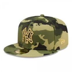 New Era 59FIFTY Cap New York Yankees MLB22 Green Camo -Sportausrüstung new era 59fifty cap new york yankees mlb22 green camo3