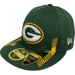 New Era 59FIFTY Cap NFL 21 Sideline Home Green Bay Packers Grün