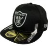 New Era 59FIFTY Cap NFL 21 Sideline Home Las Vegas Raiders Schwarz