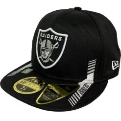 New Era 59FIFTY Cap NFL 21 Sideline Home Las Vegas Raiders Schwarz