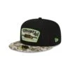 New Era 59FIFTY Cap Salute To Service 5950 Seattle Seahawks Black
