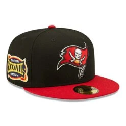 New Era 59FIFTY Cap Side Patch Tampa Buy Buccaneers Black
